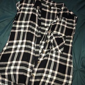 Short-Sleeve Flannel